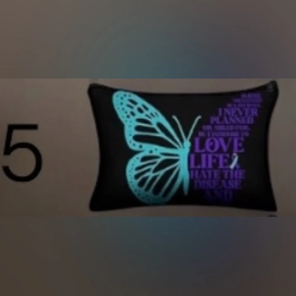 Suicide Prevention Awareness Set: 1 Pen, 1 Note pad, 1 Makeup Bags, 1 Bracelet